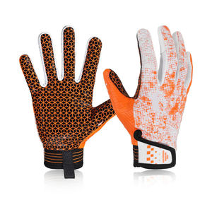 Gants de football américain pour la protection des doigts Meilleur design pour l'extérieur Gants de football américain en cuir - Product Image 6