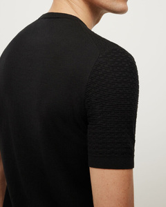 เสื้อถักแฟชั่นอบอุ่นสำหรับผู้ชายเสื้อสเวตเตอร์เสื้อสวมหัวผ้าคอตตอนเนื้อนุ่ม100% มีโลโก้ปักและพิมพ์ลายดิจิตอล - Product Image 2