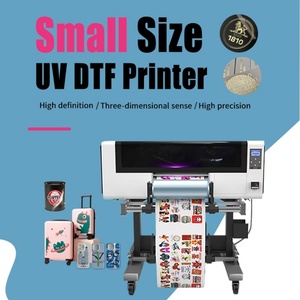 เครื่องพิมพ์ DTF UV ขนาด 30 ซม. แบบม้วนต่อม้วนอัตโนมัติ พร้อมหัวพิมพ์ I3200 Tx800 หลายสี สำหรับฟิล์ม AB - Product Image 4
