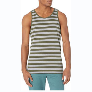 Camiseta sin mangas deportiva para hombre, Camisa sin mangas con logotipo de diseño personalizado, cuello redondo - Product Image 6