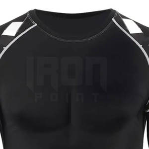 Protector de erupción de manga larga para hombre de alta transpirabilidad personalizado del fabricante para ropa deportiva Color personalizado - Product Image 5