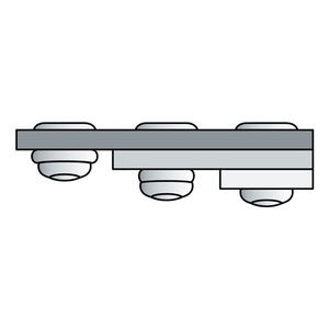 Remaches GESIPA PolyGrip 4.8 X 17 mm de Aluminio/Acero, Remaches Ciegos, 500 Piezas - Product Image 1