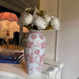 Florero Redondo de Aluminio Hecho a Mano, Diseño Art Deco para Decoración del Hogar, Bodas y Navidad con Estilo, Florero de Pie - Product Image 2