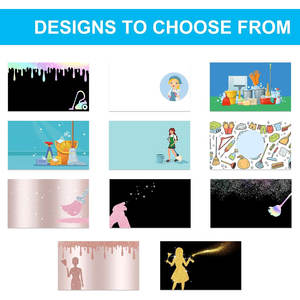 Tarjetas de visita a prueba de agua de diseño personalizado diseñadas para durabilidad y estilo, servicio de limpieza, tarjetas de plantilla - Product Image 6