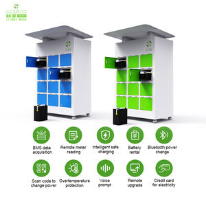 ตู้เปลี่ยนแบตเตอรี่48V 60V 72V 8kW 4-16ช่อง E-BIKE <span class=keywords><strong>มอ</strong></span>เตอร์ไซค์สถานีแลกเปลี่ยนลิเธียม - Product Image 4