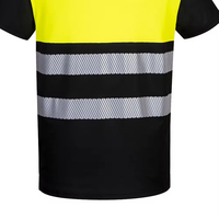 Camiseta de Seguridad de Alta Visibilidad con Certificación CE, Transpirable, para Trabajo de Construcción, de Poliéster de Secado Rápido, con Logotipo Personalizable en el Cuello