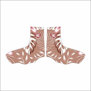 Pur 2025 solide blanc personnalisé blanc cyclisme Football taquet de football couvre guêtres bas quantité minimale de commande taquet extensible couvre jeunes adultes - Product Image 6