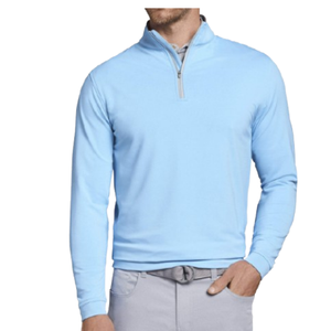 Oem Solid Men's Sport Quarter 1/4 <b>Zip</b> Running Jogging Workout Golf Quarter <b>Zip</b> Pullover Sweatshirts - Product Image 1