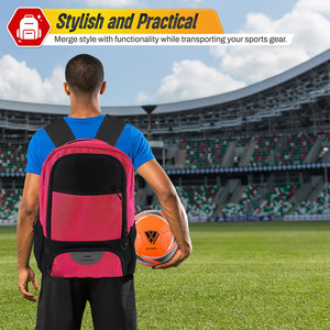 New Latest Design Multifunctional Outdoor Fitness Football <b>Bags</b> Customized Logo Wholesale Football <b>Bags</b> for Men - Product Image 6