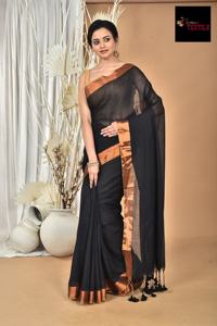 Sari de Algodón Mal de Verano, Vestido Tejido Ecológico para Niñas y Mujeres, Bodas y Ocasiones Especiales - Product Image 2