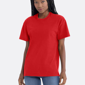 Camisetas de Cuello Redondo para Hombre, Corte Holgado, Clásicas, de Algodón Peinado, Tejido Jersey Fino - Product Image 1