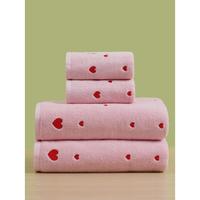 Juego de Toallas de Baño Ligeras con Estampado de Fresas, 100% Algodón, Larga Duración, Excelente Calidad, Precios Económicos al por Mayor