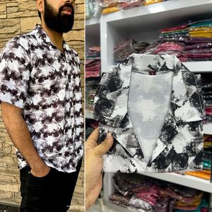 Nueva colección de hombres Camisa estampada para Regular y vacaciones venta en línea - Product Image 2