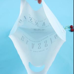 Sac en plastique de haute qualité Sac avec logo personnalisé pour l'emballage de vêtements, sacs découpés à l'emporte-pièce - Product Image 6