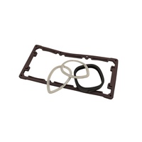 Food Grade Eco Friendly OEM ODM Customized Silicone Rubber Seal Gasket Cover Frame Custom Molded Multi Color Parts Factory Price