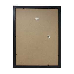 Cadre photo moderne noir 40 x 50 cm format A2/A4 en alliage métallique et aluminium - Product Image 1