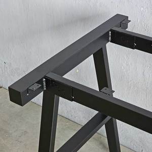 AConcept HCAC001 Patas de Mesa Industriales de Acero Inoxidable Resistentes de 1000x600mm, Color Blanco/Negro, Ensambladas - Product Image 5