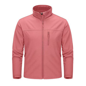 Chaqueta Softshell para Hombre de Alta Calidad con Cremallera Completa, Ligera, Deportiva, Cortavientos, con Logotipo Personalizado, Fabricante OEM en Oferta - Product Image 2