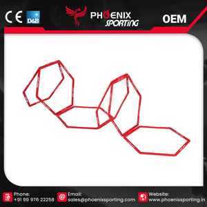 Nouveau état échelle de vitesse hexagonale anneaux d'agilité anneaux de vitesse pour l'entraînement d'agilité disponibles à un prix abordable - Product Image 6