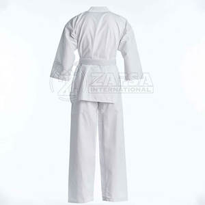 Uniforme de judo en coton pour homme personnalisé 2025, léger, respirant, service personnalisé OEM pour la pratique et les compétitions d'arts martiaux - Product Image 5