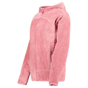 Chaqueta de Forro Polar con Bolsillos, Ropa de Abrigo para Exteriores, Chaqueta de Manga Larga con Cuello de Botones para Mujer, Abrigo Bomber para Invierno - Product Image 3