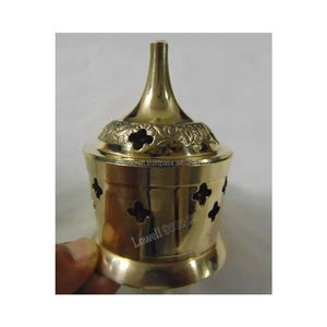 Nouvelle collection de brûleurs à encens en laiton de bonne qualité, disponibles en gros, en provenance d'Inde - Product Image 2
