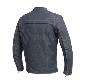 Nouvelle veste en jean décontractée personnalisable pour hommes, vestes en jean respirantes de qualité supérieure pour hommes de style unique du Pakistan - Product Image 4
