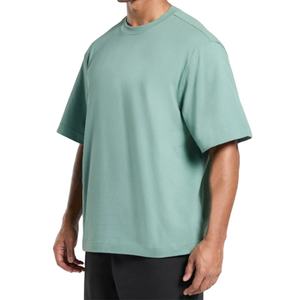 T-Shirt en coton à manches courtes d'été décontracté pour hommes 100% Tricot Coton Sérigraphie Long Caractère Motif Blanc 2026 - Product Image 2