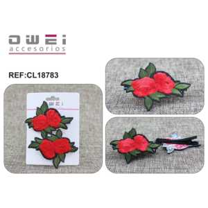 Parches Jacquard Con Clip12u/c Producto duradero y elegante - Product Image 1
