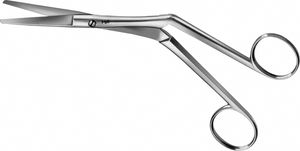 Ciseaux médicaux en acier inoxydable de 14 cm, base des instruments chirurgicaux, ciseaux droits inclinés pour salle d'opération - Product Image 2