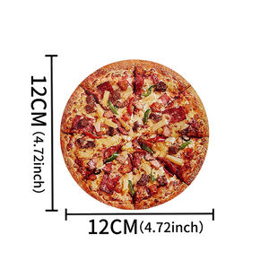 Unique 3.5g Smell Proof Resealable Exotic Pizza Die <b>Cut</b> Reusable Seal Mylar Bags With Box Set - Product Image 4