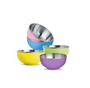 Premium stainless steel serving bowl with mirror finish design suitable for modern stylish <b>dining</b> <b>table</b> serving - Product Image 4