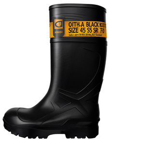 Botas de Seguridad Otra Negras Talla 45 S5 SR CI FO EN ISO 20345:2022 Estándar - Product Image 2