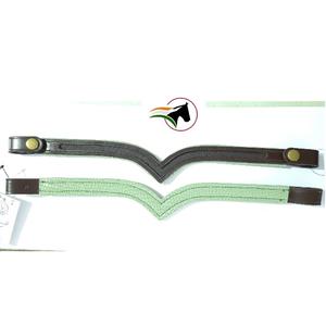 PRODUITS DE COURSES DE CHEVAUX HOBBY HORSE CHANNEL BROW BAND HAUTE QUALITÉ À LA MODE AVEC DU CUIR DE HAUTE QUALITÉ POUR LA BRIDE D'ÉQUITATION - Product Image 1