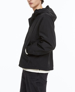 แจ็กเก็ตกันลมสวมหัวของผู้ชายมีซิปปิดแบบลำลองน้ำหนักเบาระบายอากาศได้ดีในฤดูร้อน - Product Image 3