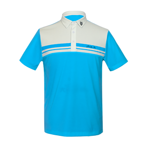 เสื้อโปโลแขนสั้นแฮนดี นาม ดีไซน์ลายทางสุดเก๋ เสื้อผ้ากอล์ฟแฟชั่น - Product Image 3