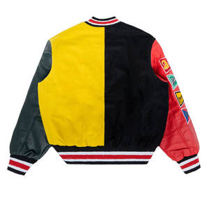 Chaquetas Varsity Personalizadas con Letras Bordadas para Hombre, Cuello Alto, Estilo Urbano, Ecológicas, al Mejor Precio - Product Image 6