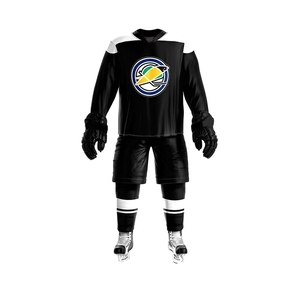 Maillots, pantalons et chaussettes de hockey sur glace personnalisés, uniformes d'équipe, OEM ODM, sublimés, brodés, motif uni, ourlet élastique, couleurs personnalisées - Product Image 5