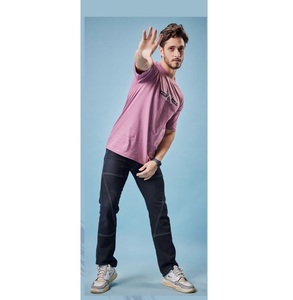 Venta Directa de Fábrica, Camiseta Personalizada para Hombre al por Mayor, Cuello Mao, 100% Algodón, Antiarrugas, Transpirable, Estampados Únicos, Perfecta - Product Image 2