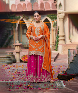 Salwar Kameez Estilo Bollywood para Fiesta de Verano, Ropa de Boda India y Pakistaní con Dupattas, Vestido Elegante de Corte Ajustado - Product Image 1