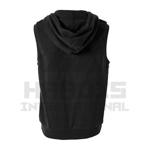 <b>Men's</b> Fitness <b>Sleeveless</b> <b>Hoodie</b> Gym Exercise <b>Hoodie</b> Wholesale Supplier Manufacturer Fitness Wears Gym Sport <b>Sleeveless</b> <b>Hoodie</b> - Product Image 6