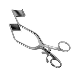 Retractor Cerebelar Miskimmon de 200 mm, 7x7 Puntas, Angulado, Afilado, Instrumento Ortopédico - Product Image 6