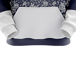 Épaule tombante personnalisée grande taille streetwear unisexe surdimensionné pull à capuche de haute qualité sweats à capuche en éponge française - Product Image 4