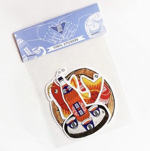 Lot d'autocollants personnalisés en vinyle anti-UV écologique avec carte de tête imprimée sur mesure |   Emballage de vente au détail imperméable, promotionnel de haute qualité - Product Image 5