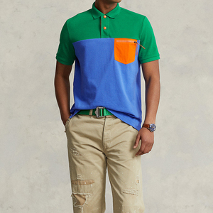 เสื้อยืดผู้ชายระบายอากาศได้สำหรับกีฬากลางแจ้งเสื้อโปโลมีปกแขนสั้นฤดูร้อน - Product Image 3