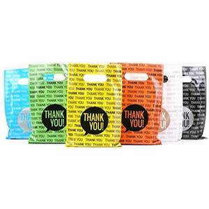 Bolsas de plástico biodegradables con diseño personalizado, embalaje de compras, bolsa troquelada, mango de mercancía, con estampado de logotipo - Product Image 5