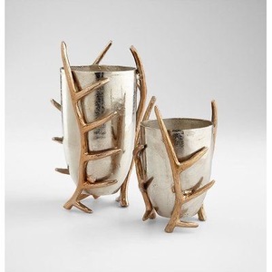 Best Seller Modern Shape Aluminium <b>Decor</b> <b>Vase</b> High Quality Metal Flower <b>Vase</b> for Home Living Room Wedding Tabletop <b>Decoration</b> - Product Image 4