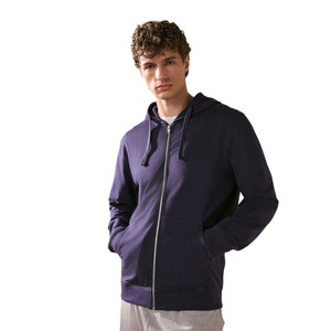 Sweat à capuche athlétique décontracté pour homme Sweat à capuche zippé en polaire lourde avec poches Sweat à capuche chaud coupe ajustée - Product Image 1