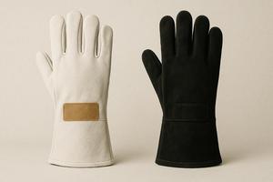 ถุงมืองานเชื่อมหนังแบบแยกสำหรับงานหนักถุงมือนิรภัยสำหรับใช้ในงานอุตสาหกรรมทนไฟทนความร้อน - Product Image 6