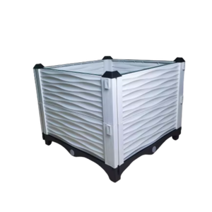 Lit de jardin surélevé, durable et facile à assembler, parfait pour la culture de plantes, peu encombrant, idéal pour les petits jardins ou l'extérieur - Product Image 1